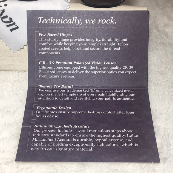 Ellison eyewear- Hyperion blue blockers- CR-39 - Picture 3 of 7